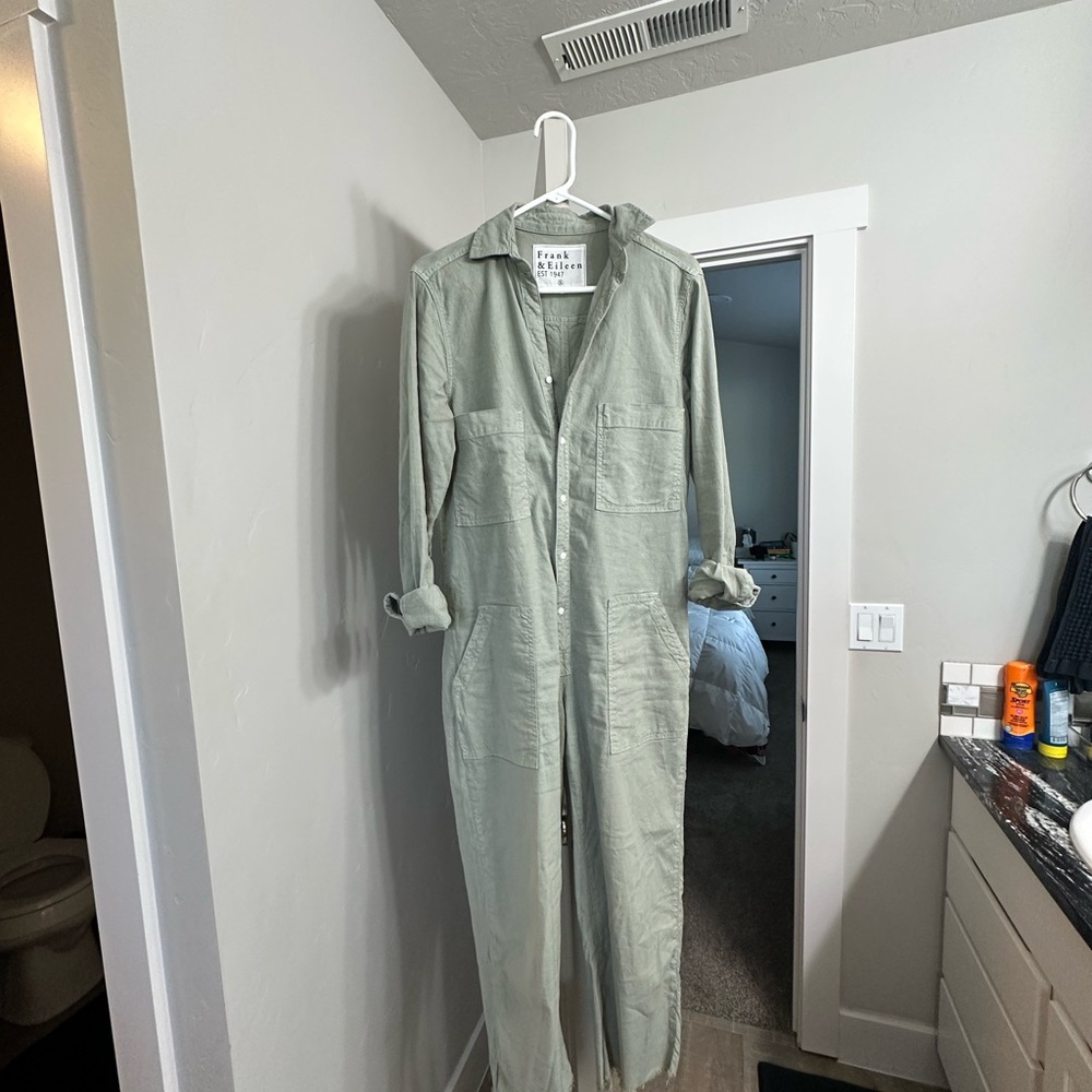 Frank & Eileen Sage Green Jumpsuit